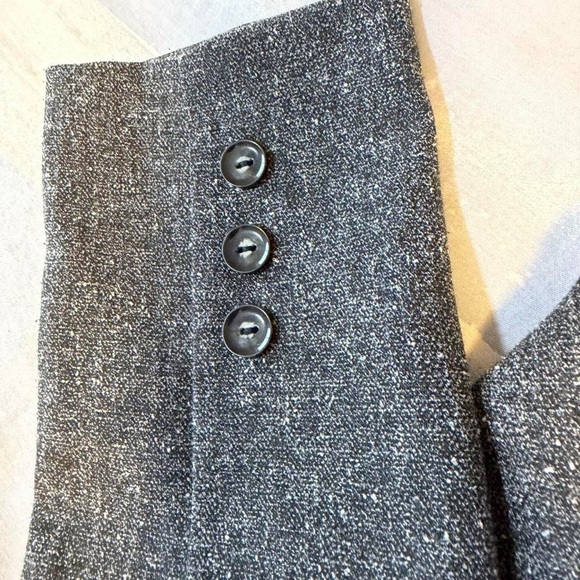 BCX Women's Gray Tweed Blazer Jacket - Picture 6 of 8
